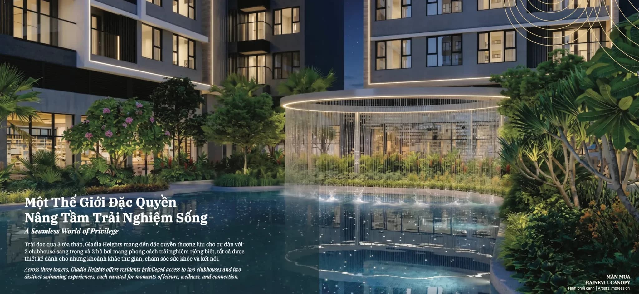 Well-being và Sport tiện ích sức khỏe đẳng cấp Gladia Heights